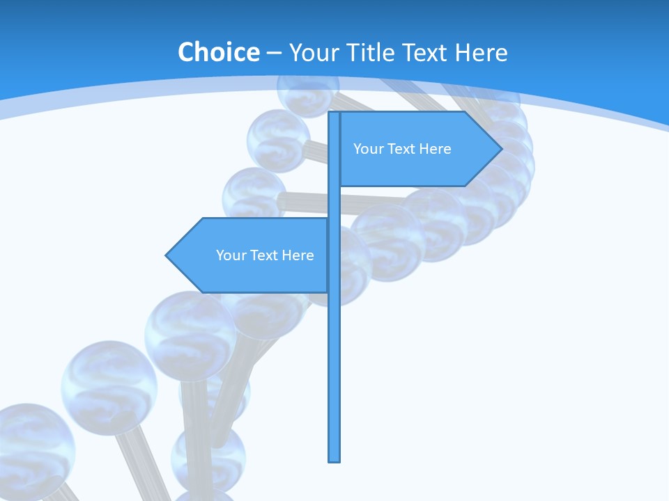 Chromosome Render Stem PowerPoint Template