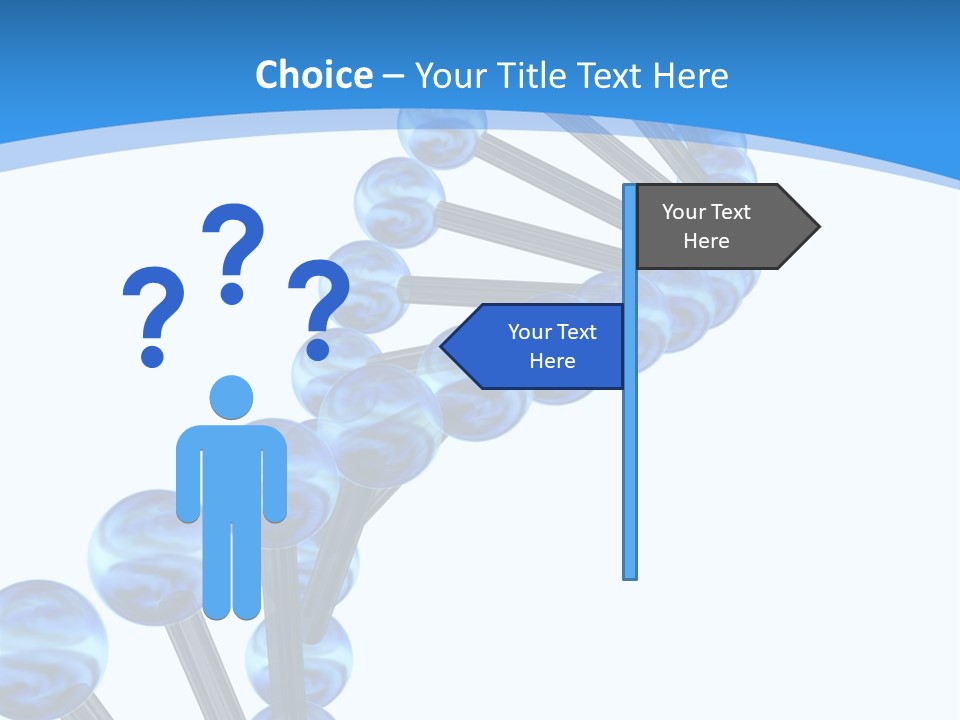 Chromosome Render Stem PowerPoint Template