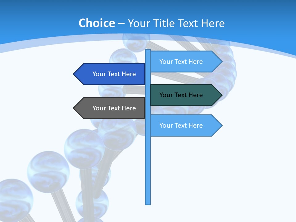 Chromosome Render Stem PowerPoint Template