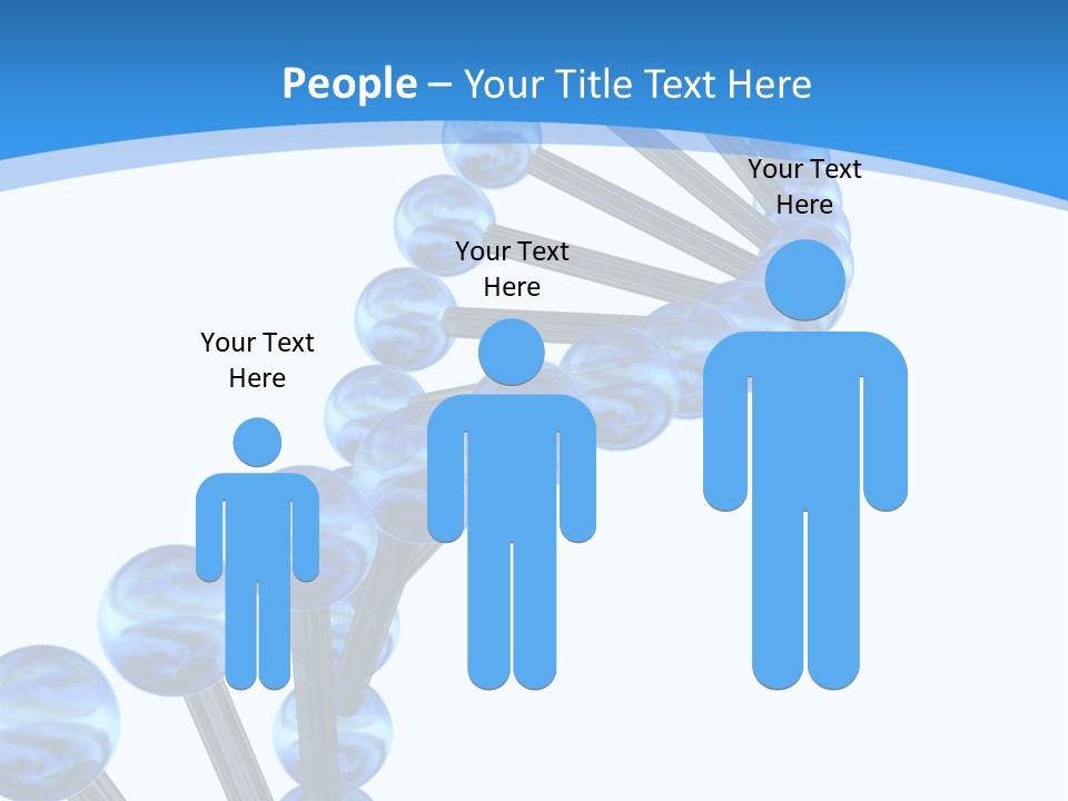 Chromosome Render Stem PowerPoint Template