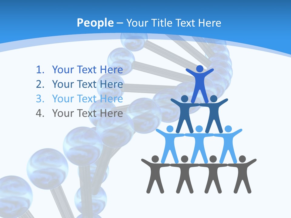 Chromosome Render Stem PowerPoint Template