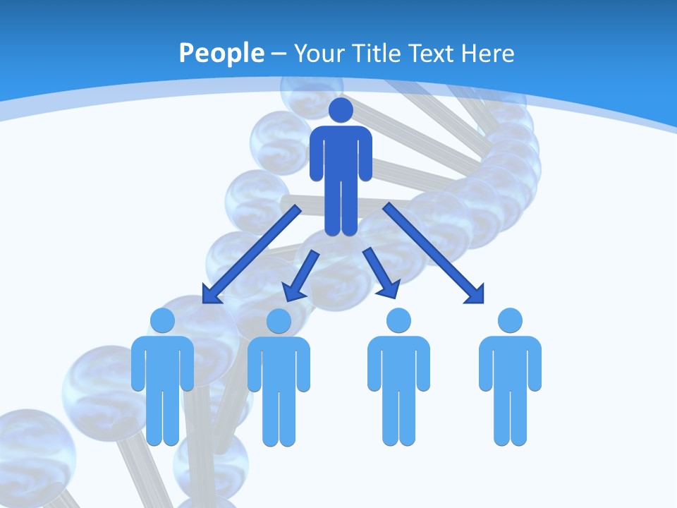 Chromosome Render Stem PowerPoint Template