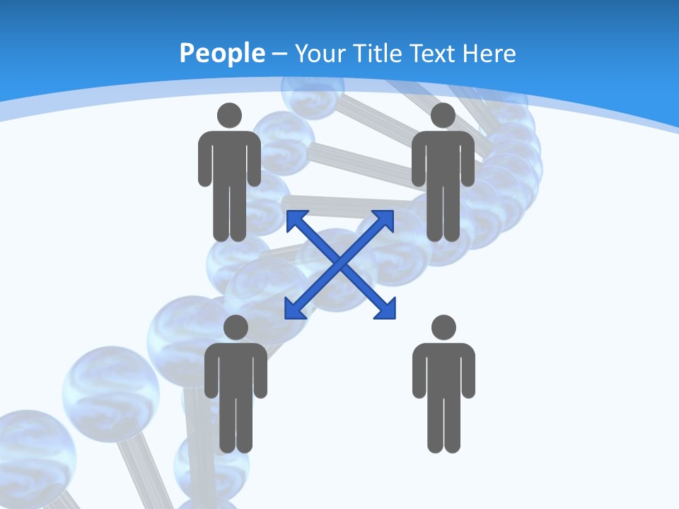 Chromosome Render Stem PowerPoint Template