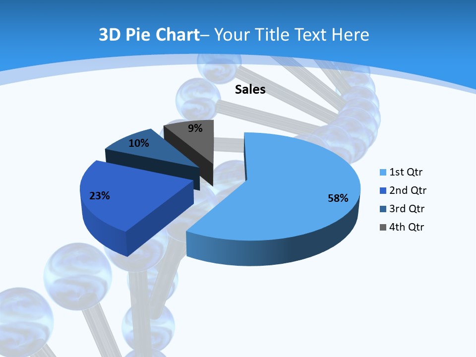 Chromosome Render Stem PowerPoint Template