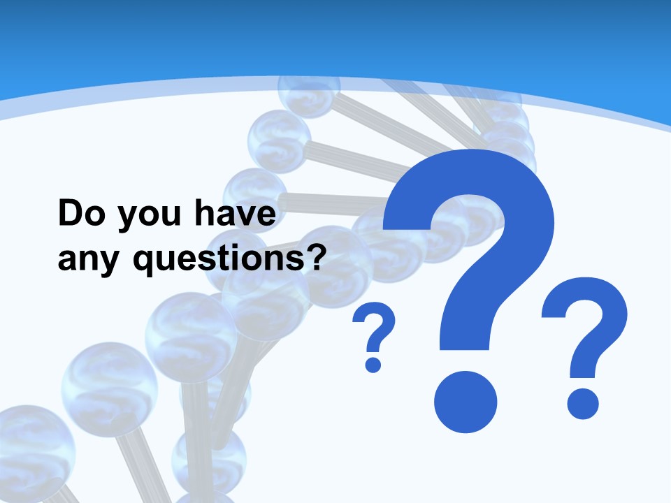 Chromosome Render Stem PowerPoint Template