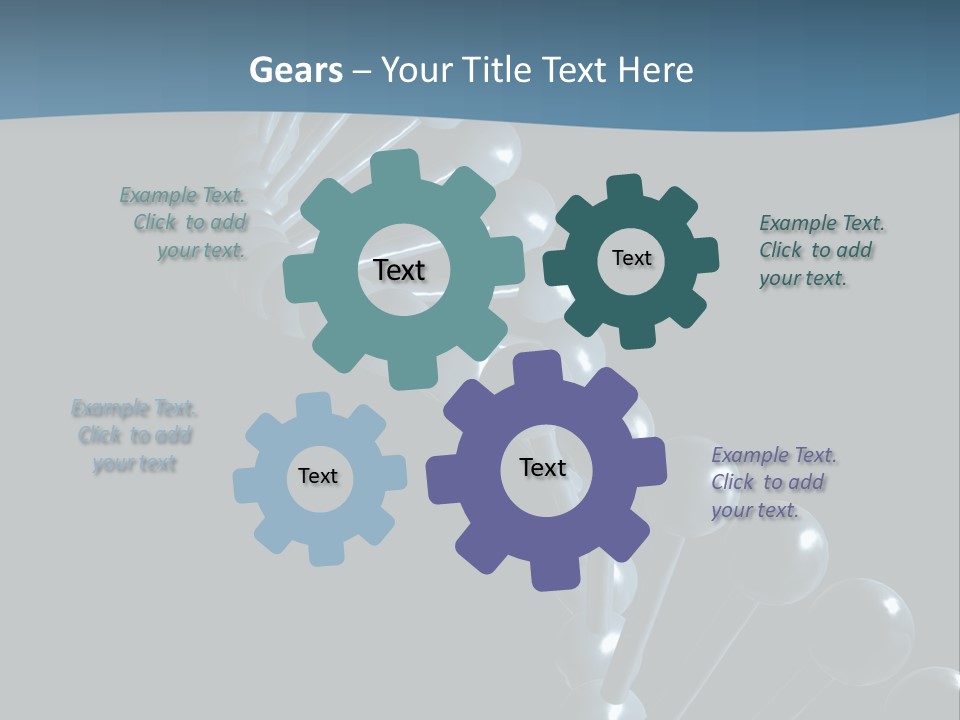 Evolution Technology Microscopic PowerPoint Template