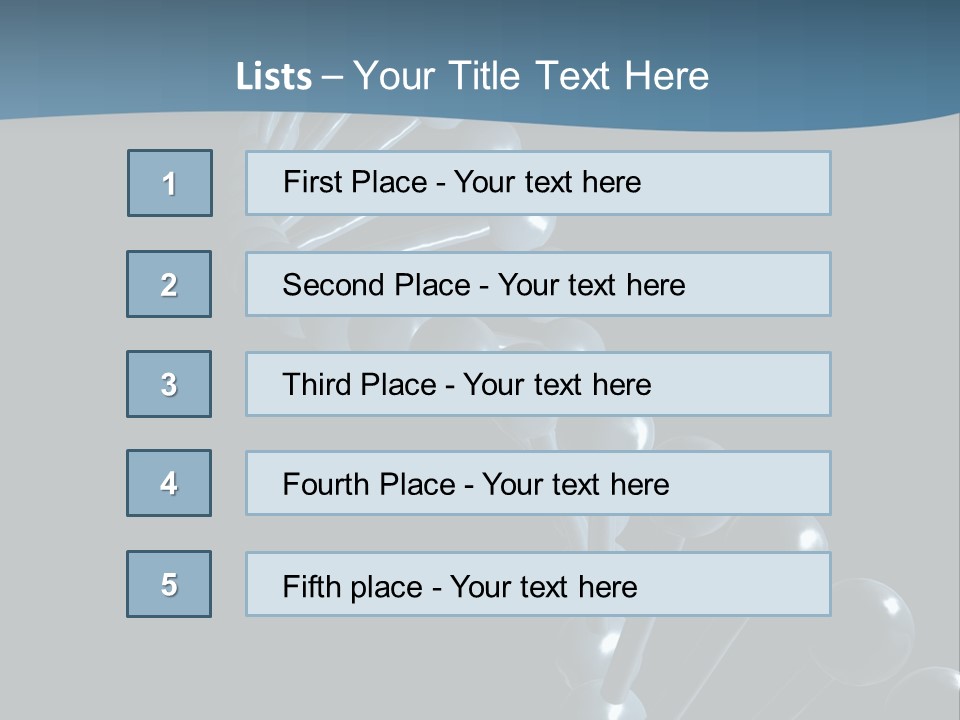 Evolution Technology Microscopic PowerPoint Template