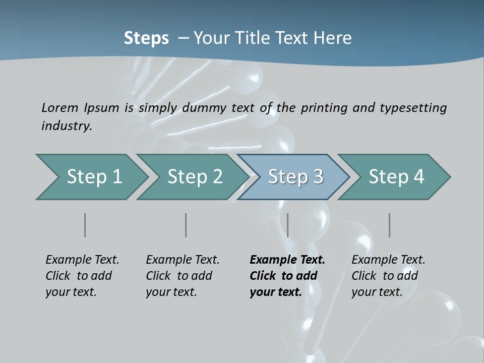 Evolution Technology Microscopic PowerPoint Template