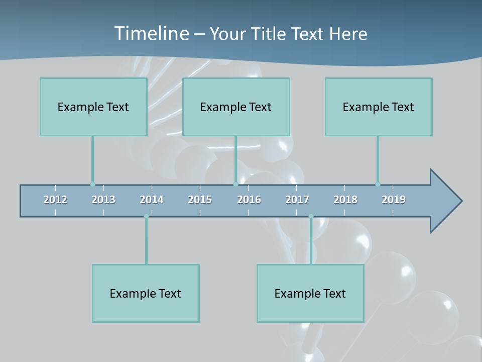 Evolution Technology Microscopic PowerPoint Template