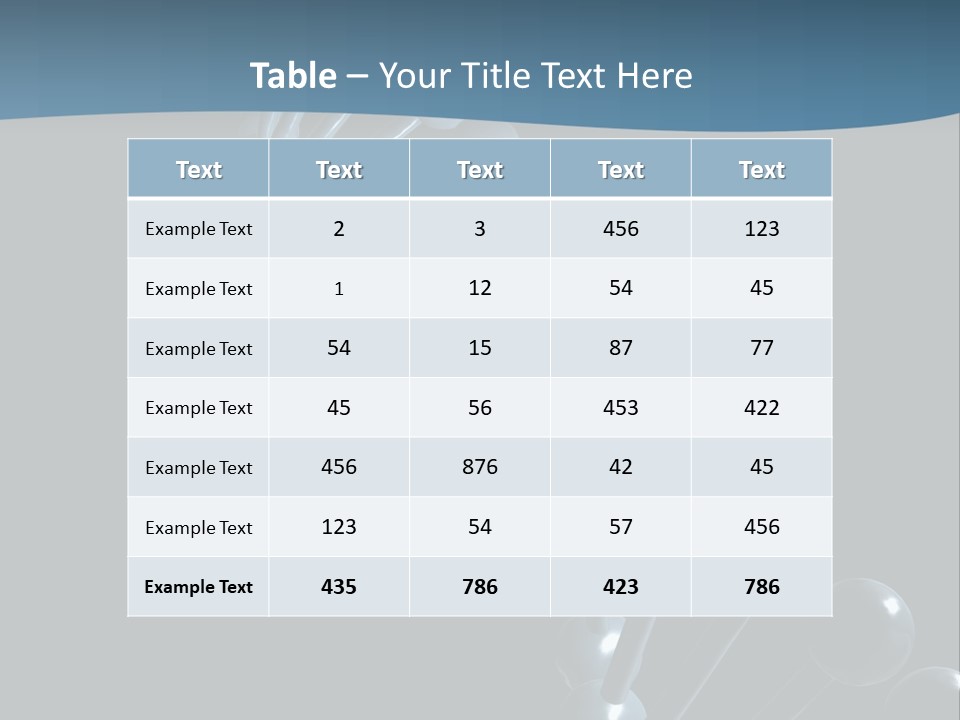 Evolution Technology Microscopic PowerPoint Template