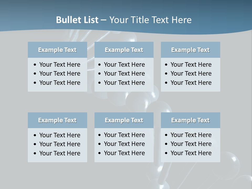 Evolution Technology Microscopic PowerPoint Template