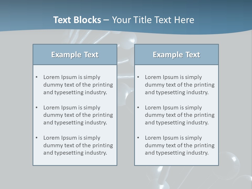 Evolution Technology Microscopic PowerPoint Template