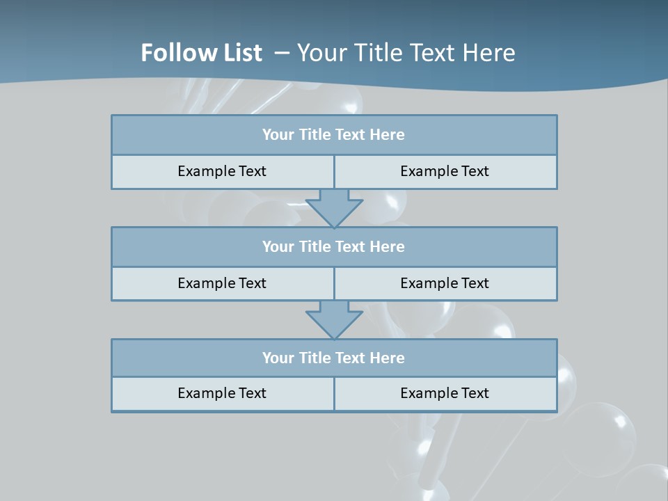 Evolution Technology Microscopic PowerPoint Template