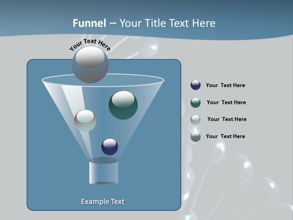 Evolution Technology Microscopic PowerPoint Template