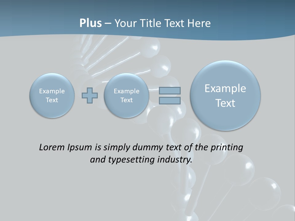 Evolution Technology Microscopic PowerPoint Template