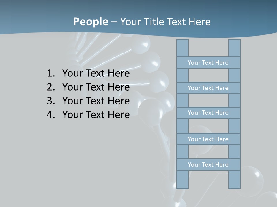 Evolution Technology Microscopic PowerPoint Template