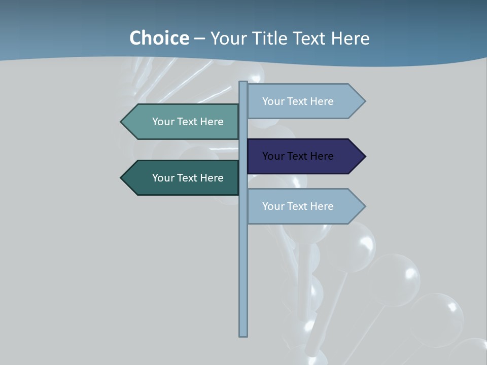 Evolution Technology Microscopic PowerPoint Template