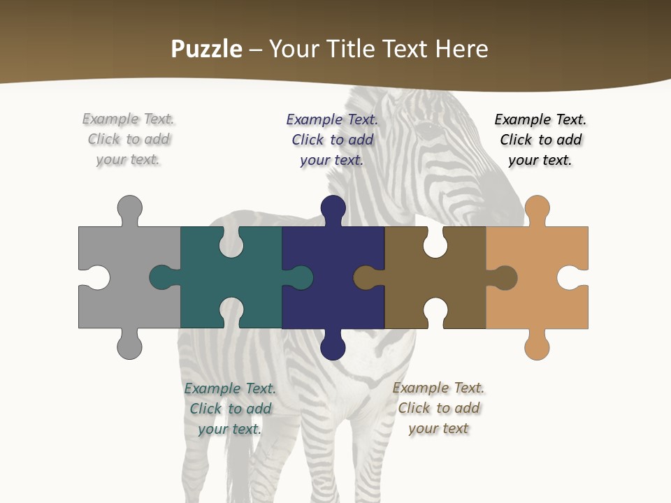 Wild Equus Hoof PowerPoint Template