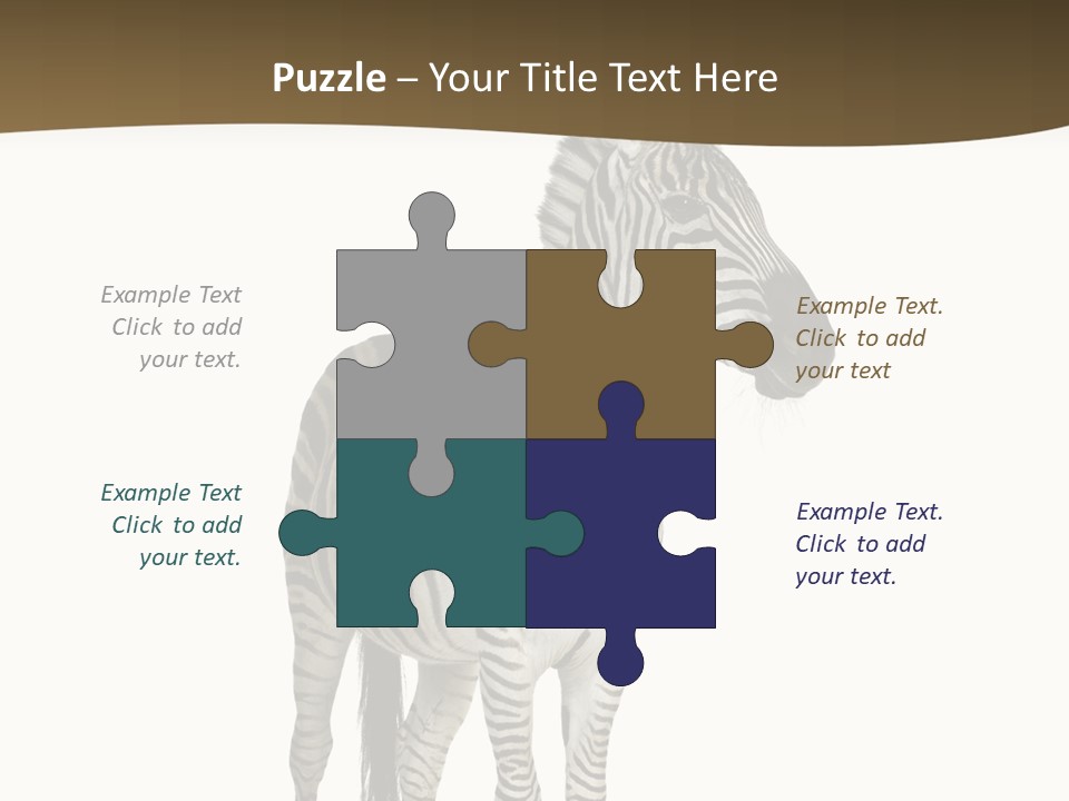 Wild Equus Hoof PowerPoint Template