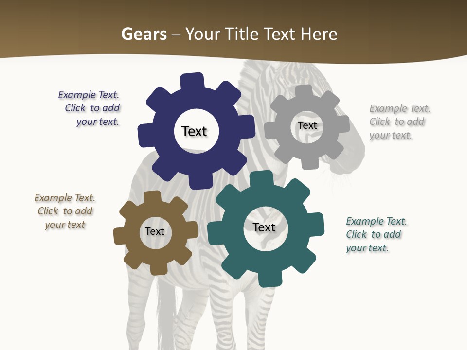 Wild Equus Hoof PowerPoint Template