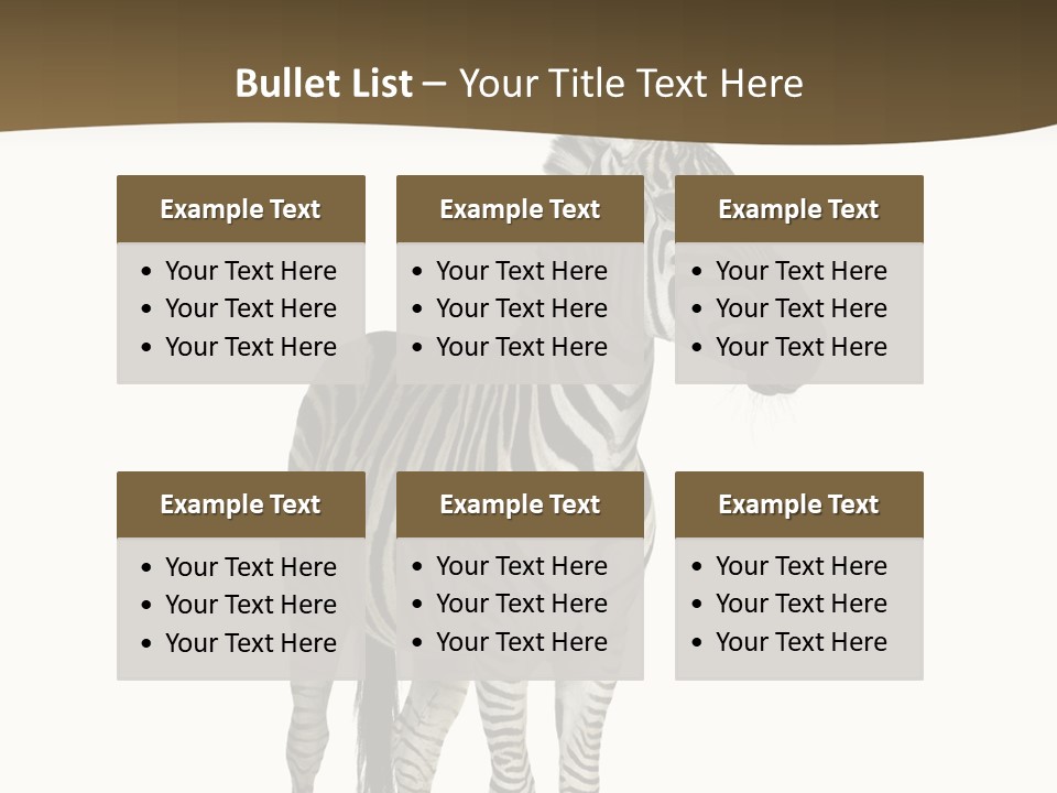 Wild Equus Hoof PowerPoint Template