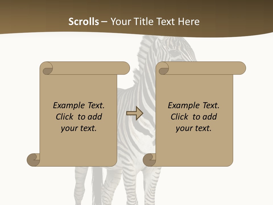 Wild Equus Hoof PowerPoint Template