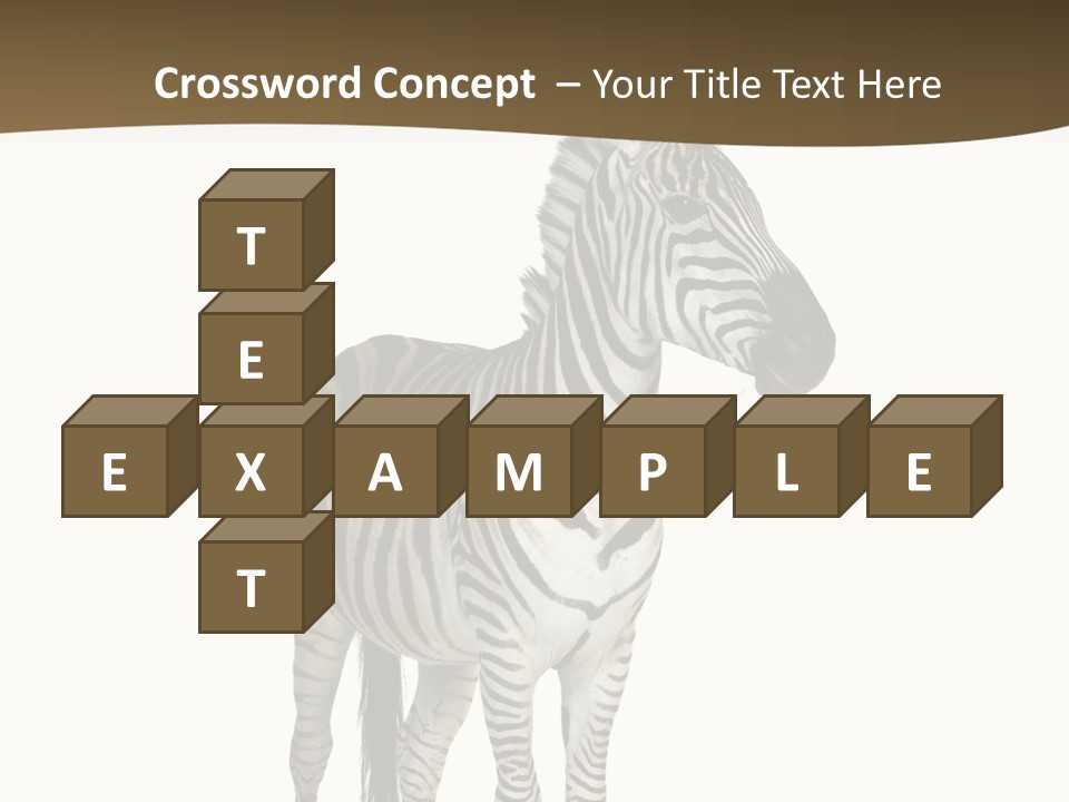 Wild Equus Hoof PowerPoint Template