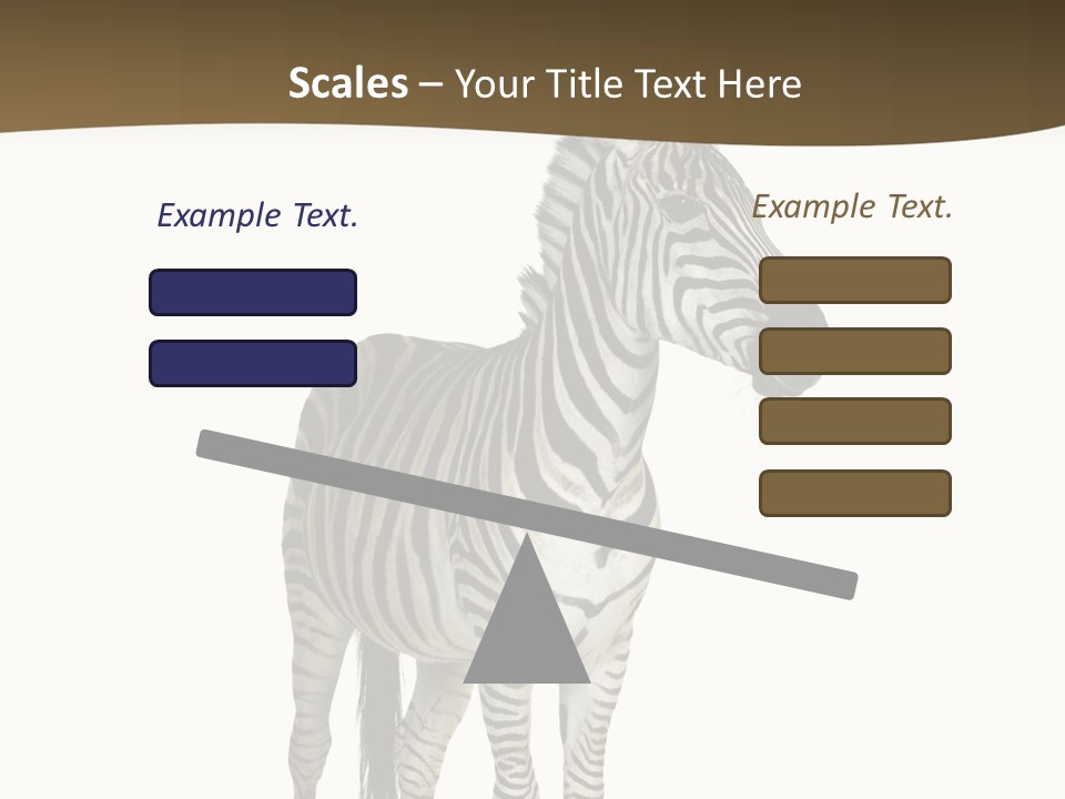 Wild Equus Hoof PowerPoint Template