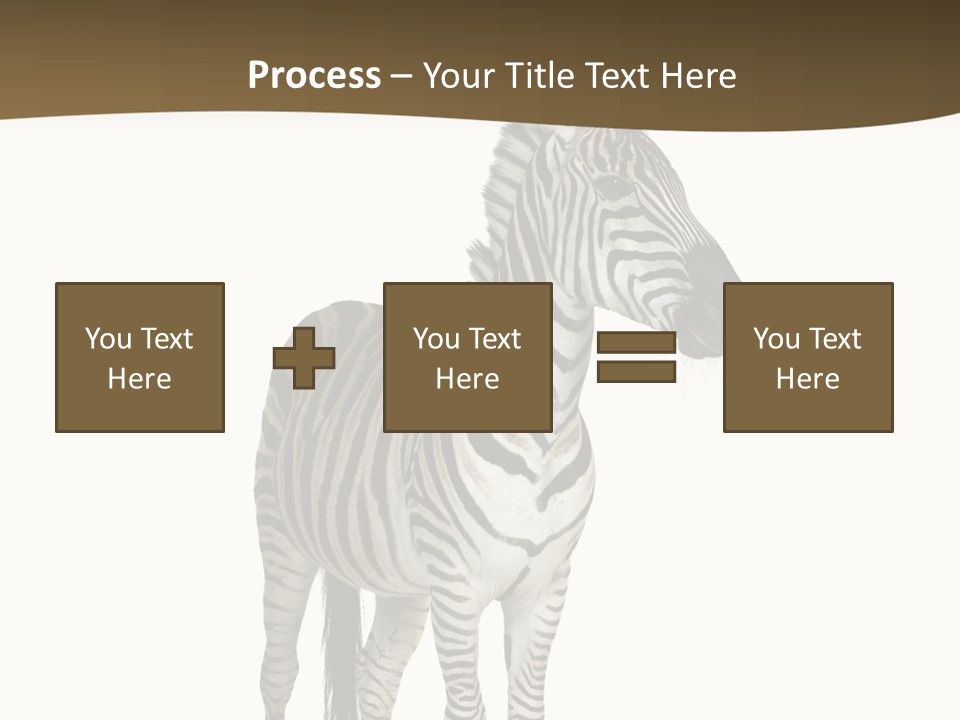 Wild Equus Hoof PowerPoint Template