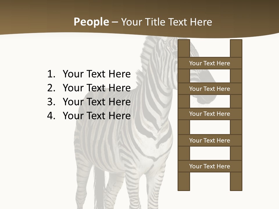 Wild Equus Hoof PowerPoint Template