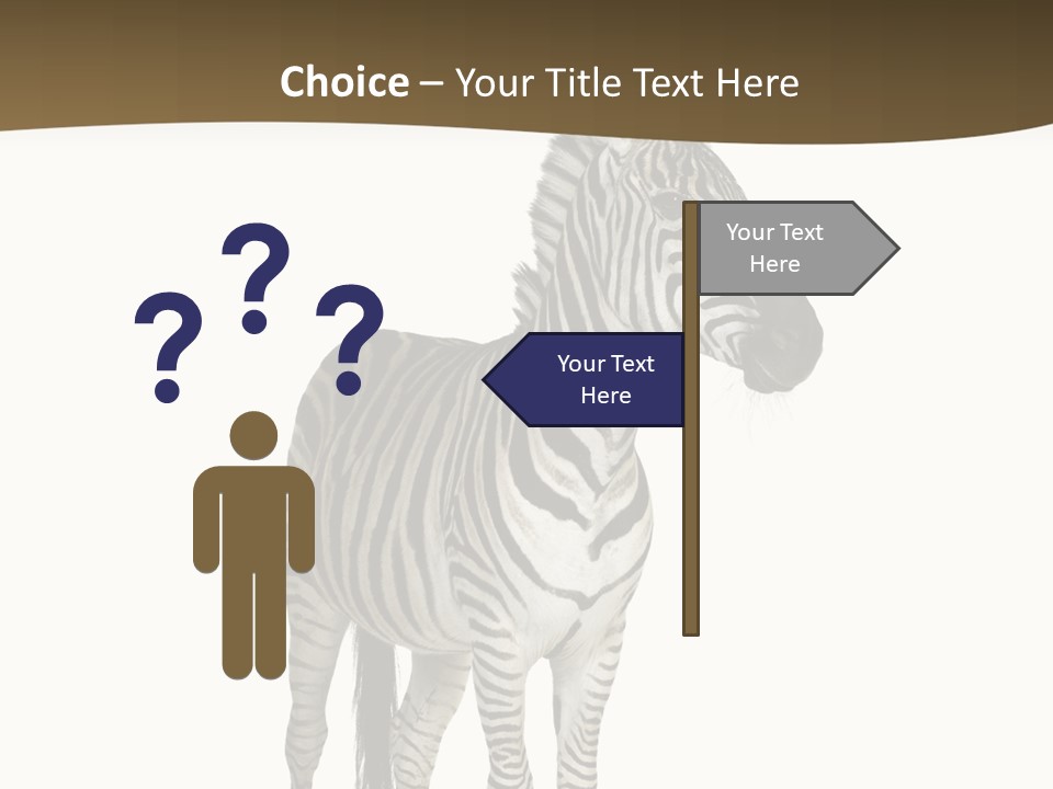Wild Equus Hoof PowerPoint Template