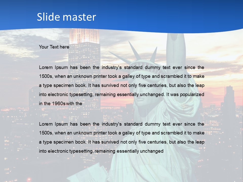 Exotic Bright Feminine PowerPoint Template