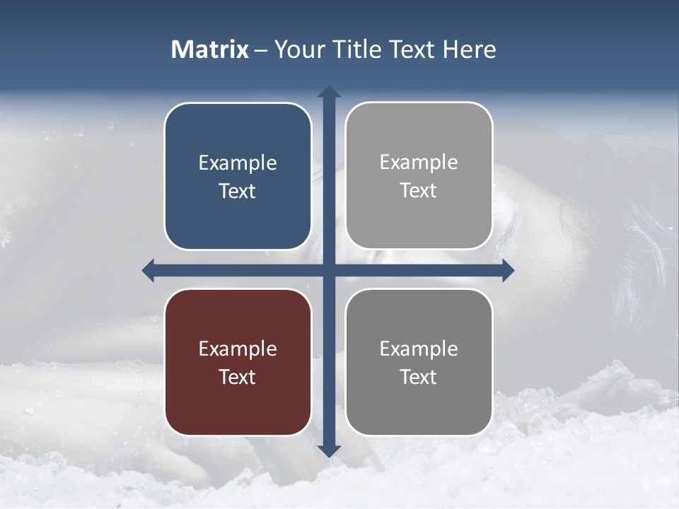 Rainbow Person Dramatic PowerPoint Template