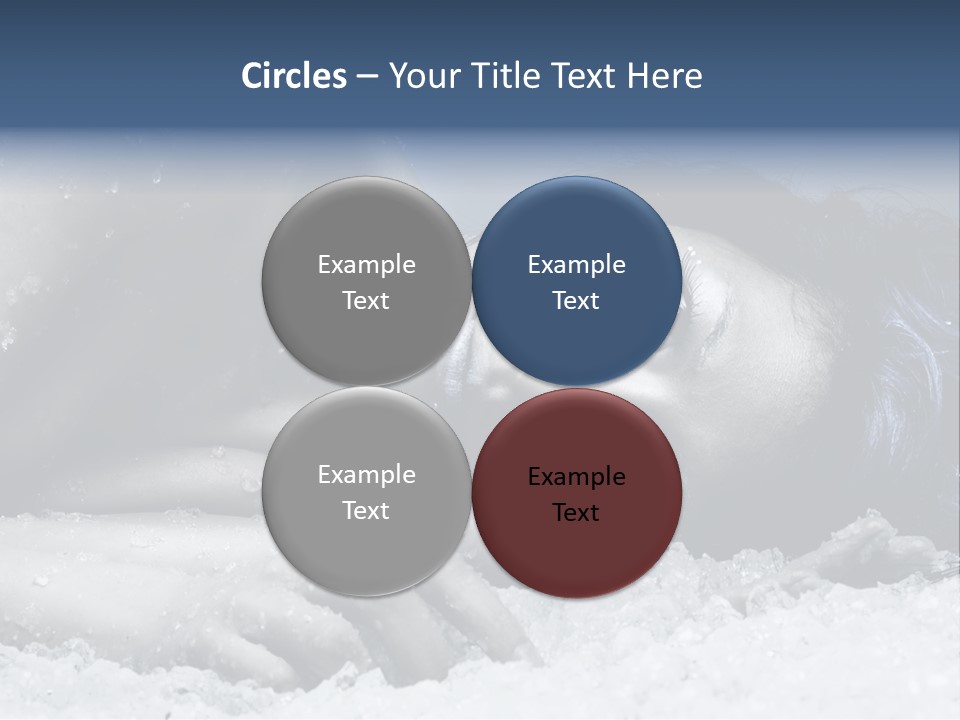 Rainbow Person Dramatic PowerPoint Template