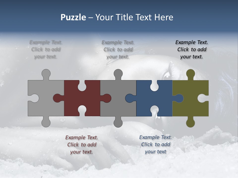 Rainbow Person Dramatic PowerPoint Template