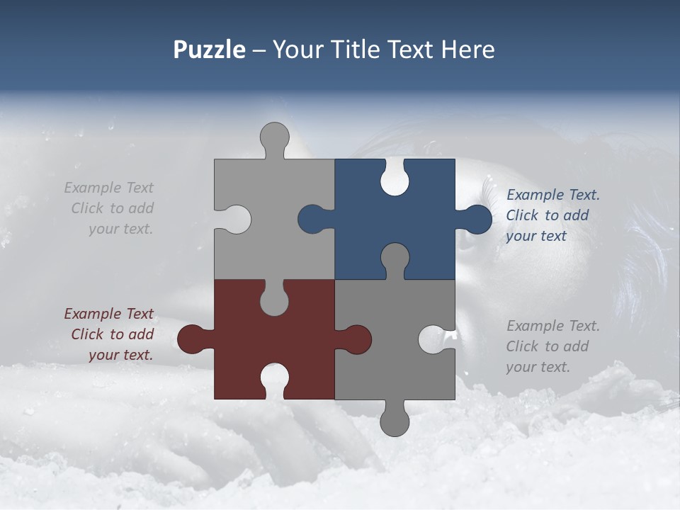 Rainbow Person Dramatic PowerPoint Template