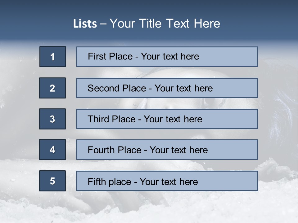 Rainbow Person Dramatic PowerPoint Template
