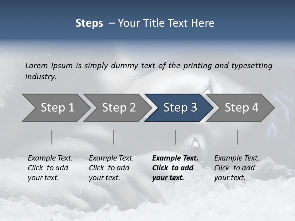 Rainbow Person Dramatic PowerPoint Template