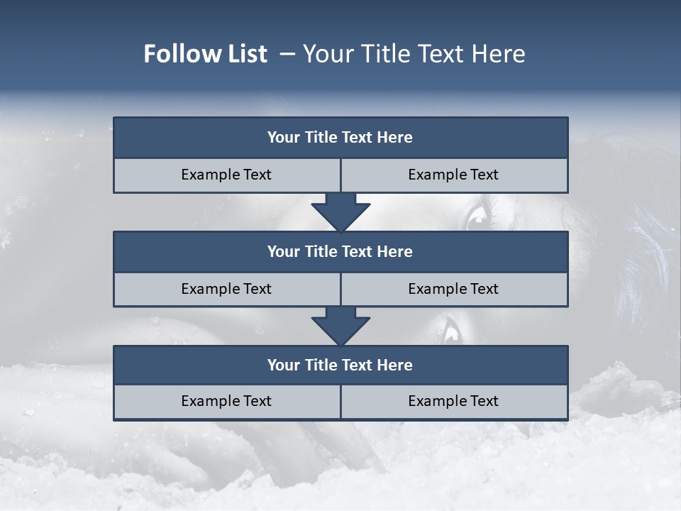 Rainbow Person Dramatic PowerPoint Template