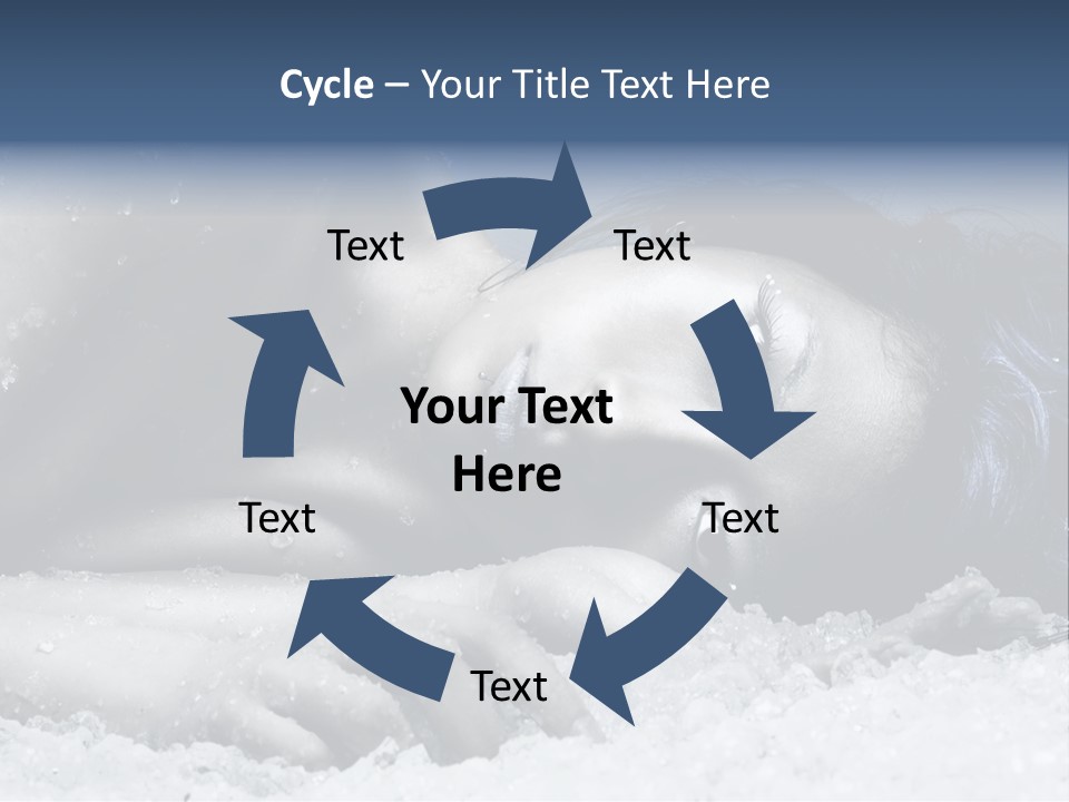 Rainbow Person Dramatic PowerPoint Template