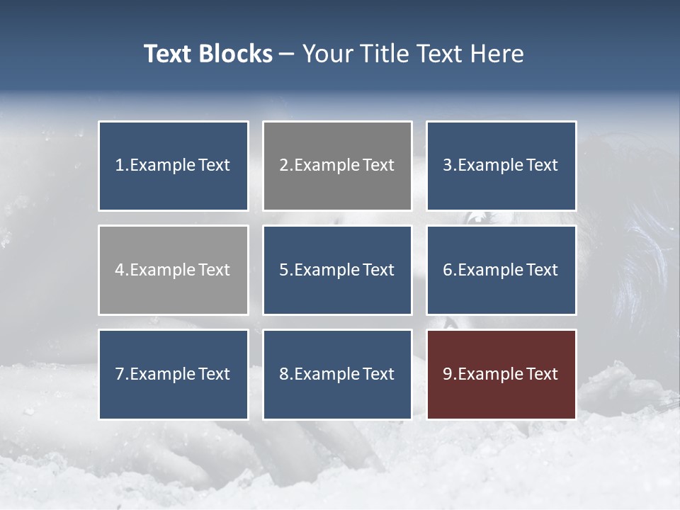 Rainbow Person Dramatic PowerPoint Template