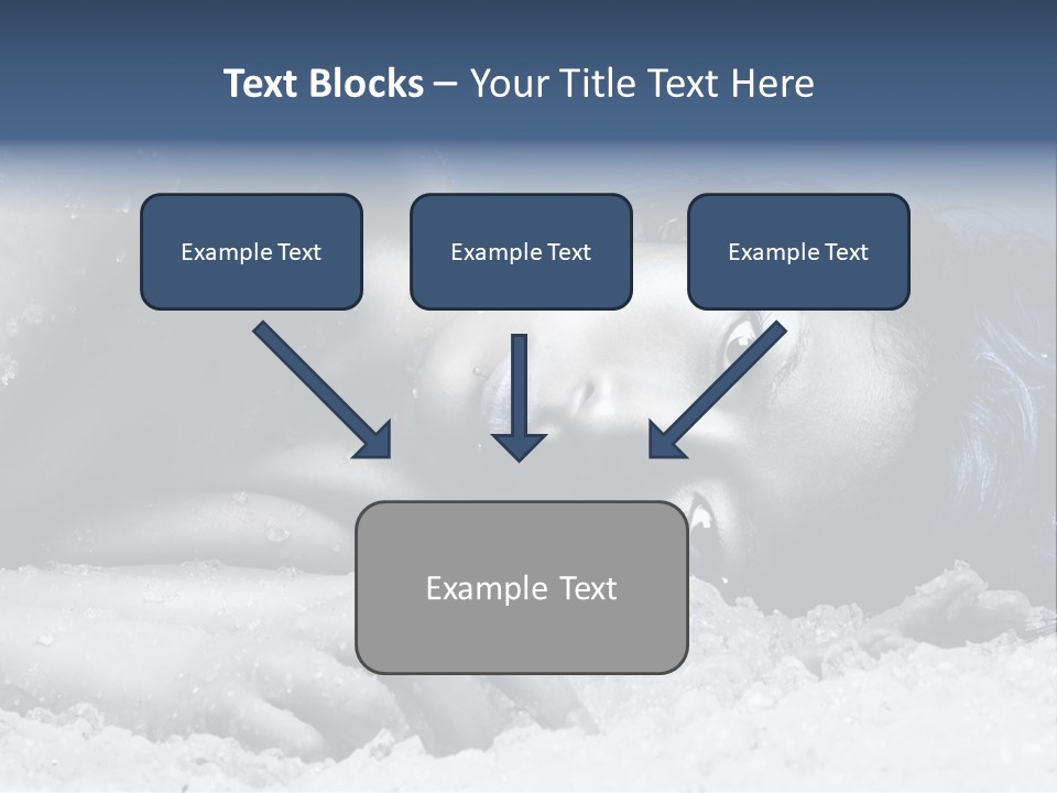 Rainbow Person Dramatic PowerPoint Template
