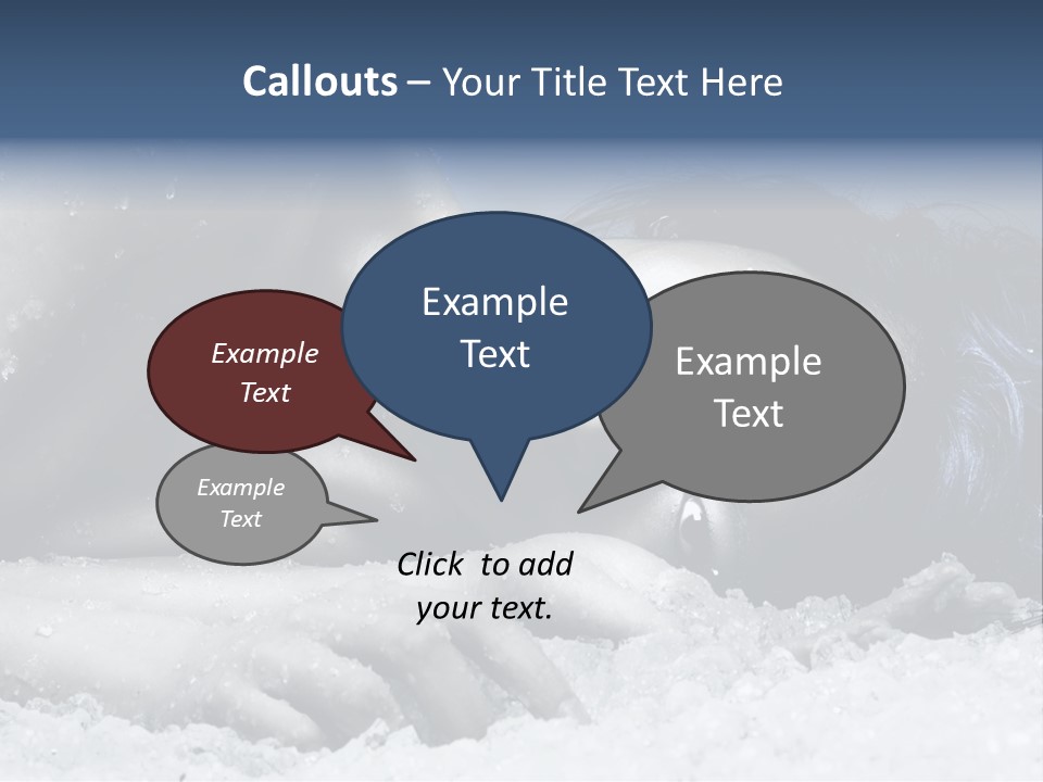 Rainbow Person Dramatic PowerPoint Template