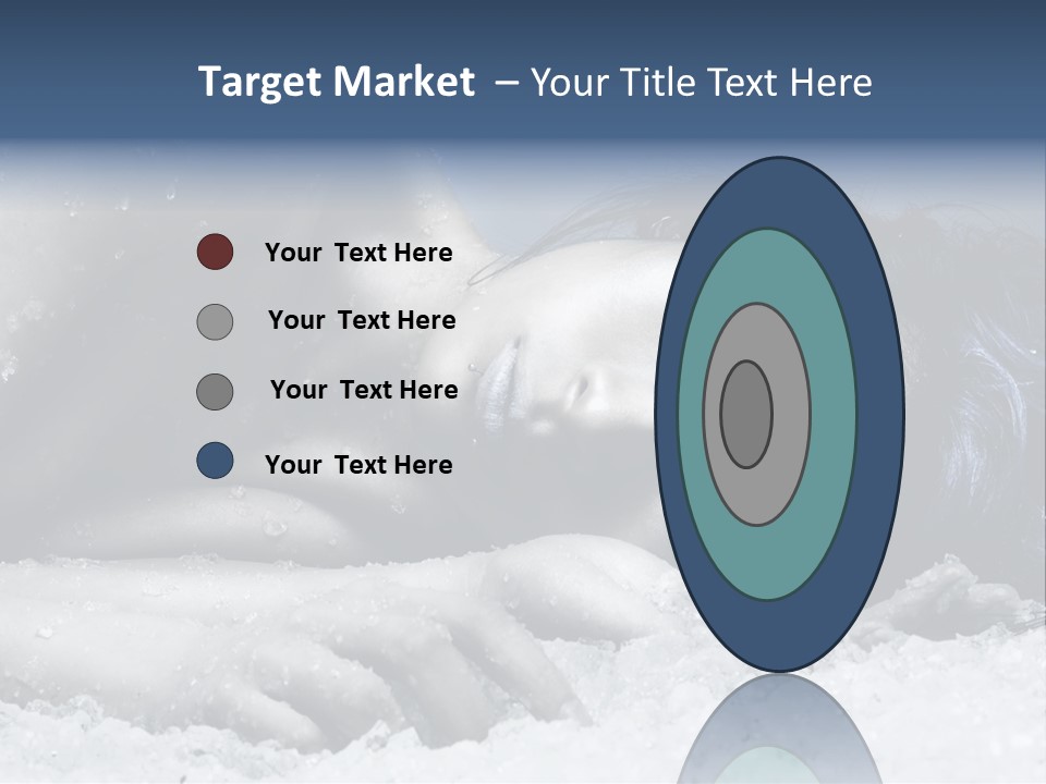 Rainbow Person Dramatic PowerPoint Template