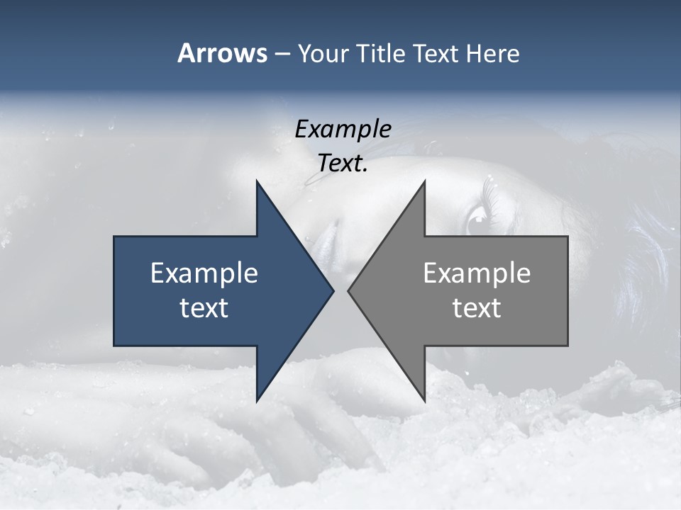Rainbow Person Dramatic PowerPoint Template