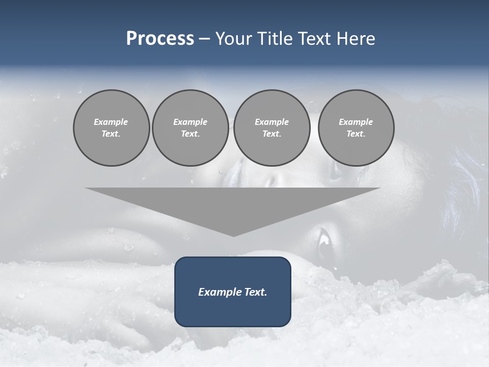 Rainbow Person Dramatic PowerPoint Template