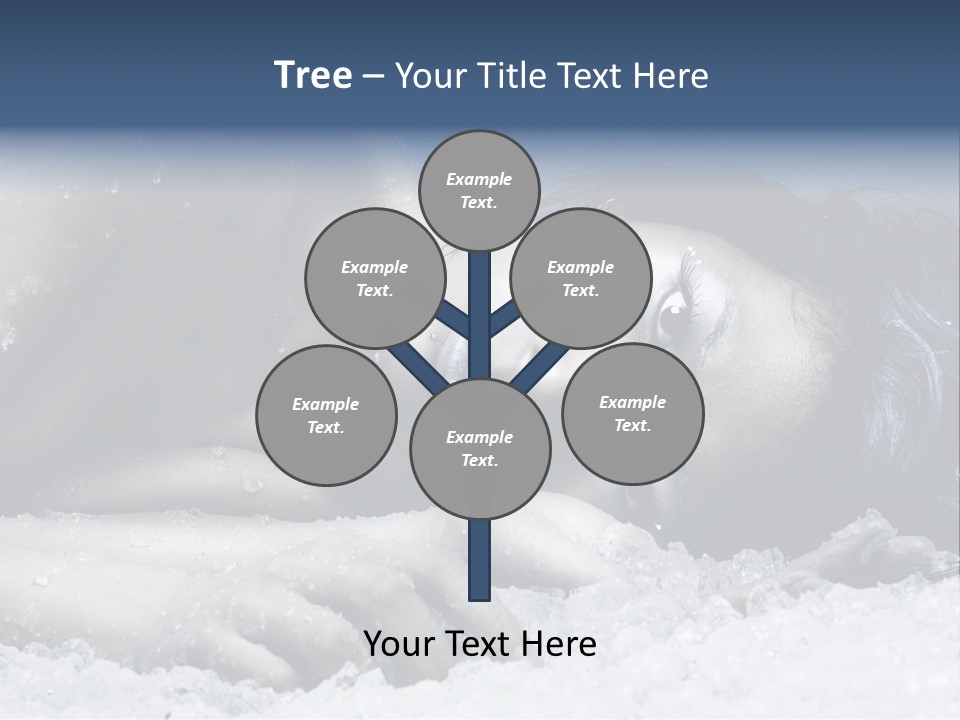 Rainbow Person Dramatic PowerPoint Template