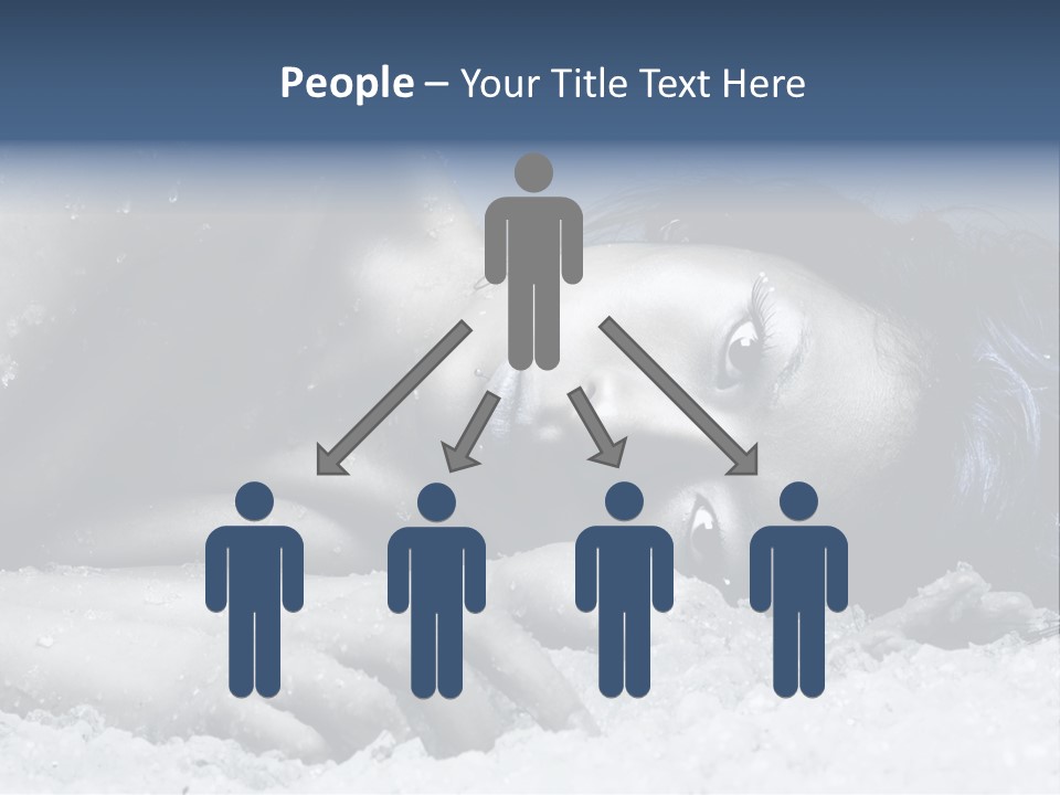 Rainbow Person Dramatic PowerPoint Template