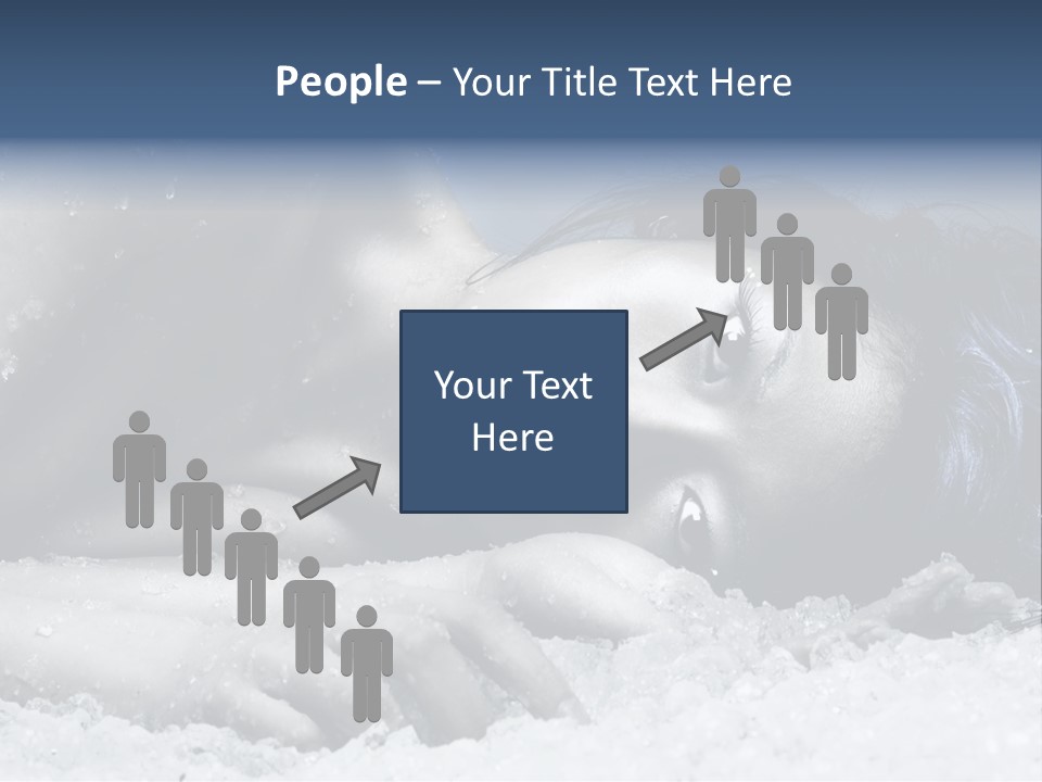 Rainbow Person Dramatic PowerPoint Template