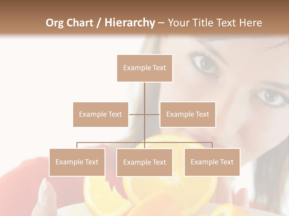 Brunette Exotic Lollipop PowerPoint Template